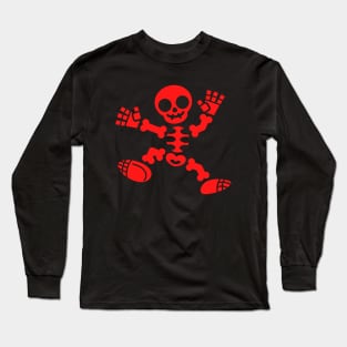 Skeleton Jig - Red Edition Long Sleeve T-Shirt